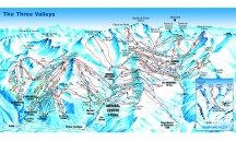 Maps for Meribel Mottaret - Piste, town and resort maps.